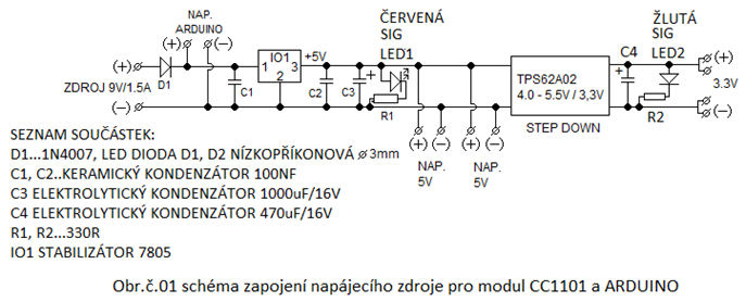 Schéma zapojení