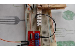 Použitý modul s MOSFET tranzistorem připraveno k otestování