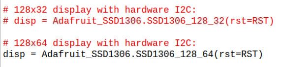 Raspberry Pi: I2C OLED displej SSD1306