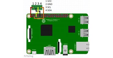 Raspberry Pi: I2C OLED displej SSD1306