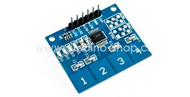 Arduino dotyková klávesnice TTP224