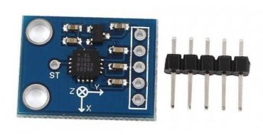 Arduino akcelerometr ADXL335