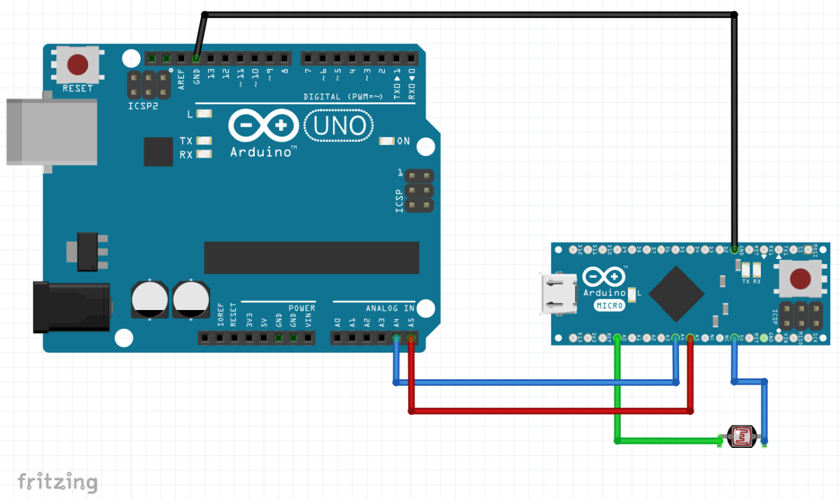 Arduino ako I2C A/D prevodník